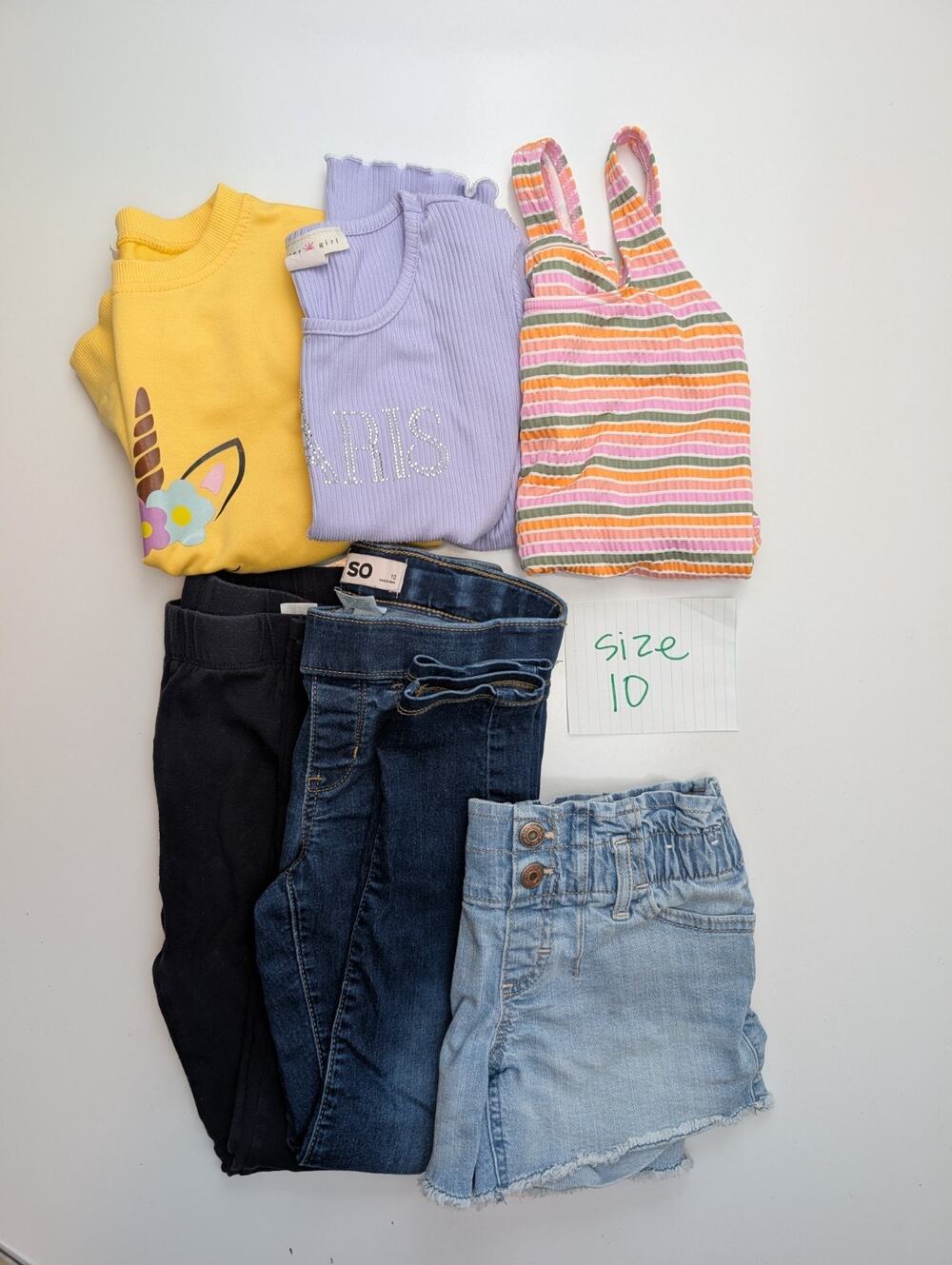 Abercrombie Roxy Girls Clothing Size 10 Jeans Shorts Swimsuit Lot Of 6